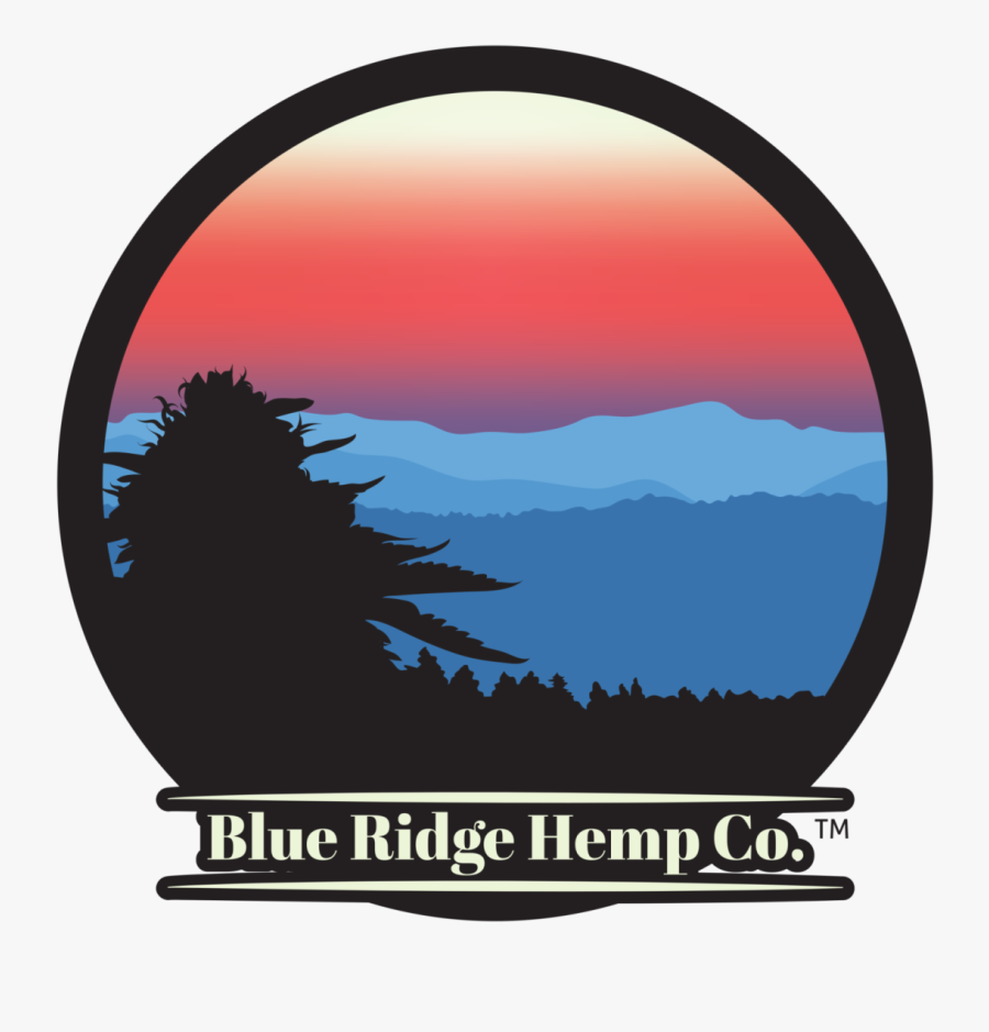 Blue Ridge Hemp Logo, Transparent Clipart