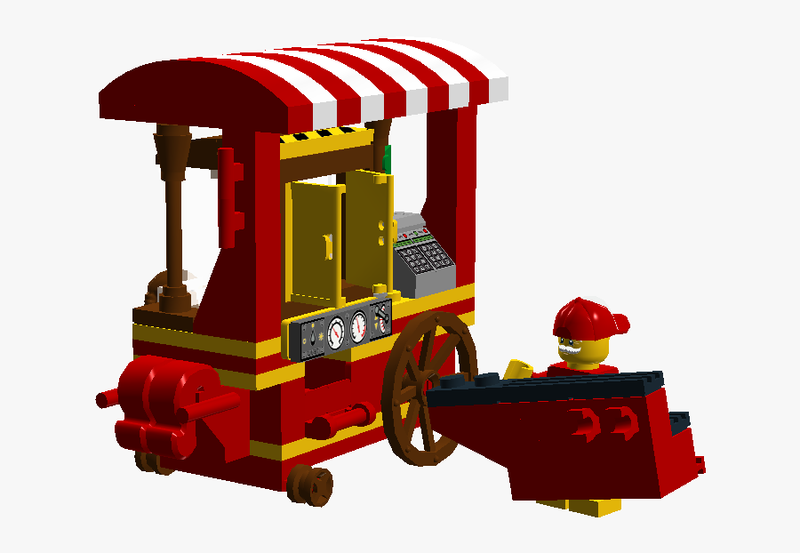 Lego Ideas Product Ideas Popcorn Cart Png Lego Popcorn - Train, Transparent Clipart