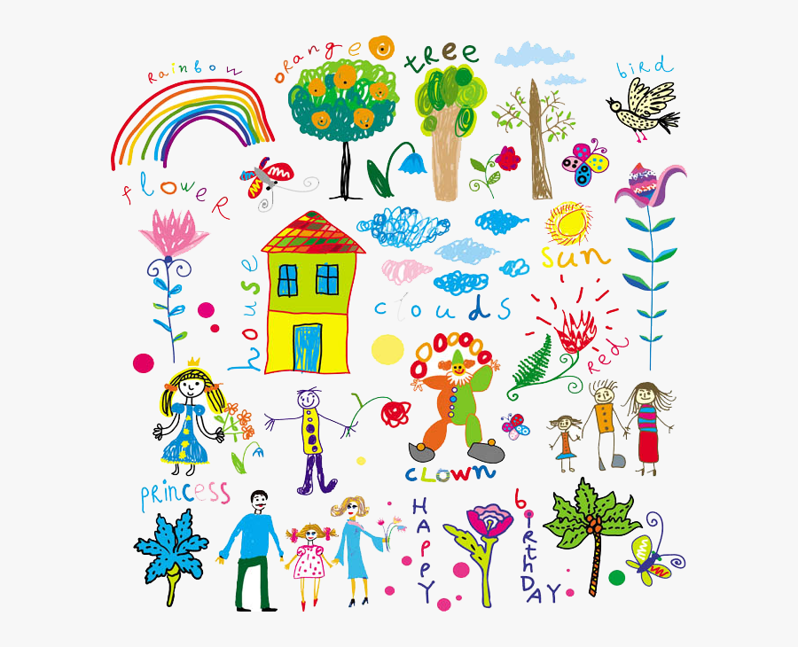 Children Paintings , Free Transparent Clipart - ClipartKey