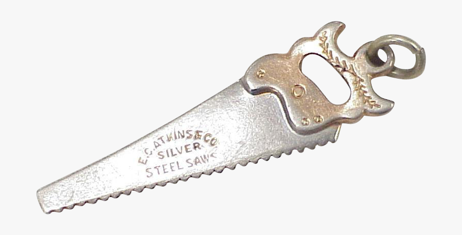 Hand Saws Tool Steel Silver - Saw Chain, Transparent Clipart