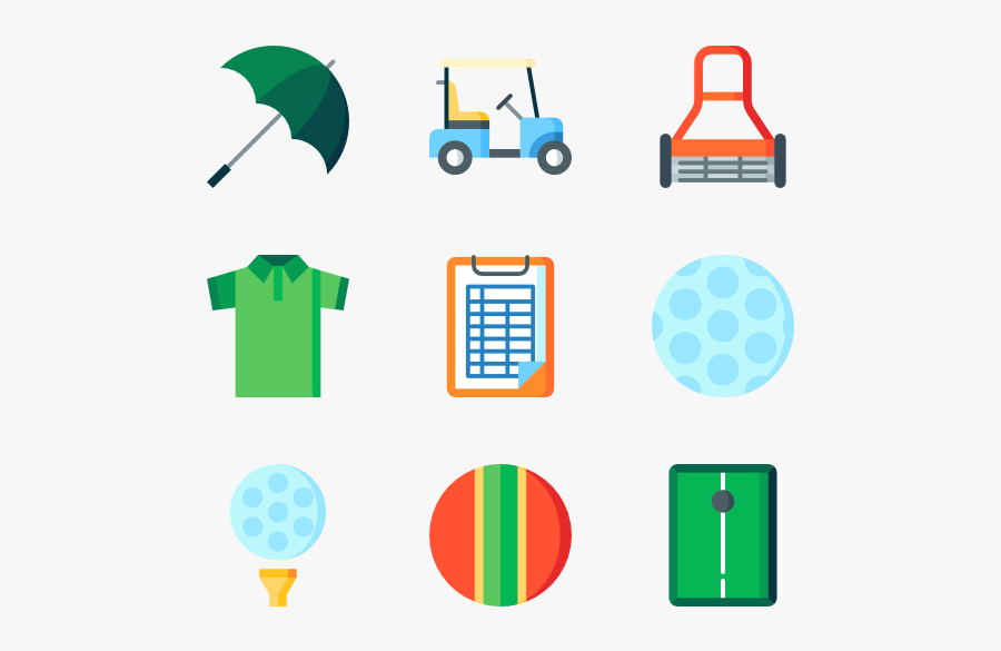 Golf Clipart Tee Icon - Golf Clubhouse Icons, Transparent Clipart