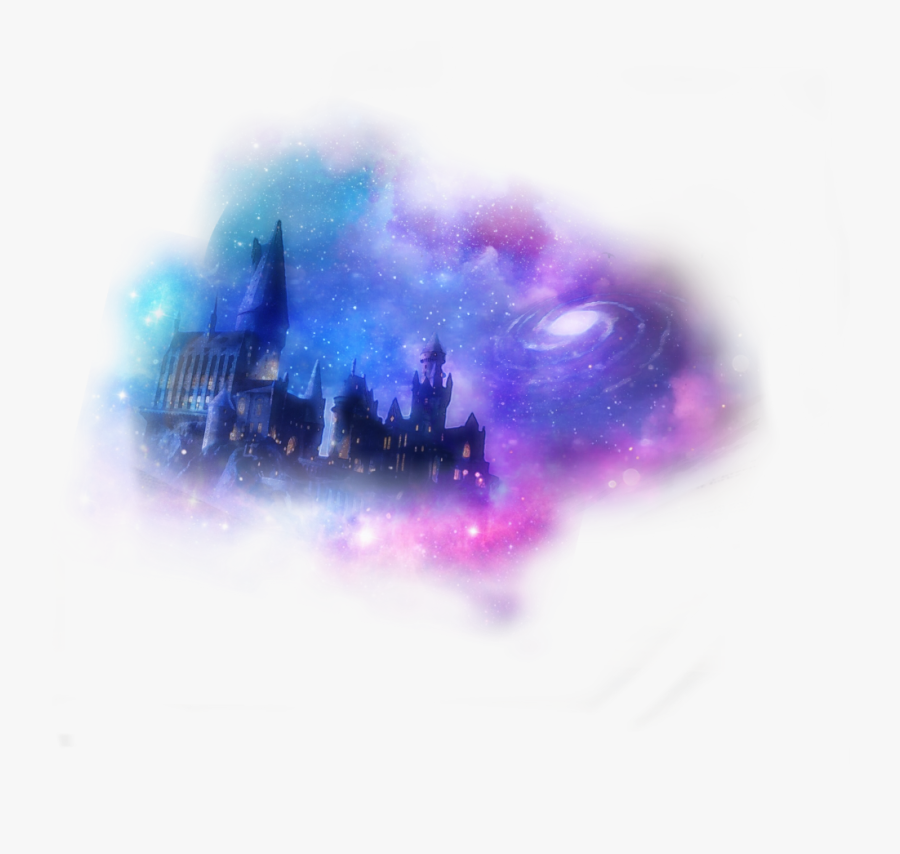 Hogwarts Castel 💙💜✨⭐️⚡️ - Hogwarts Harry Potter, Transparent Clipart