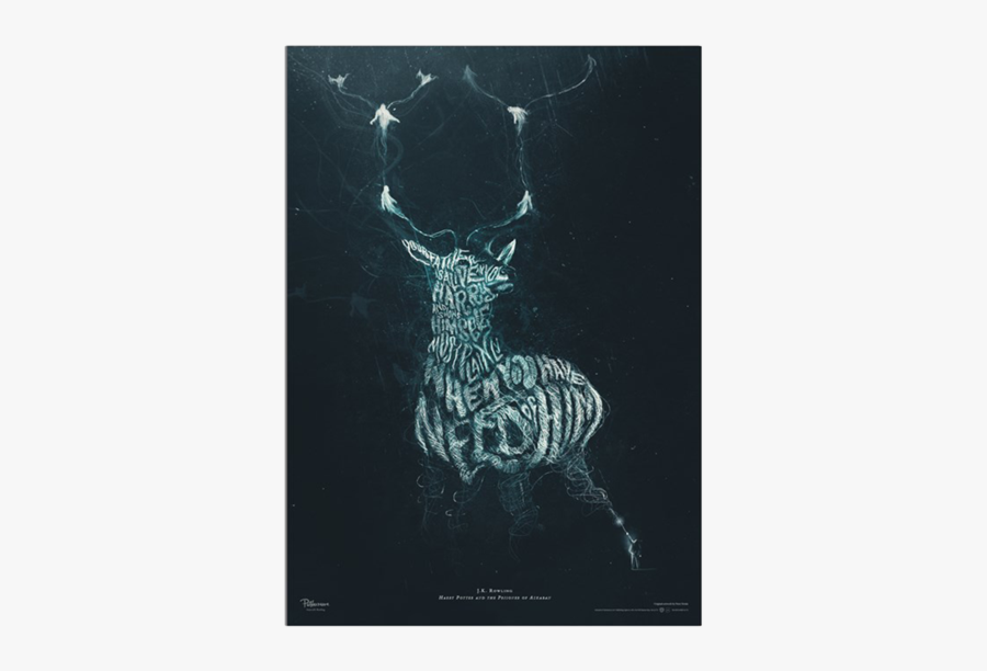 Stag Vector Harry Potter Patronus - Harry Potter Posters Expecto Patronum, Transparent Clipart