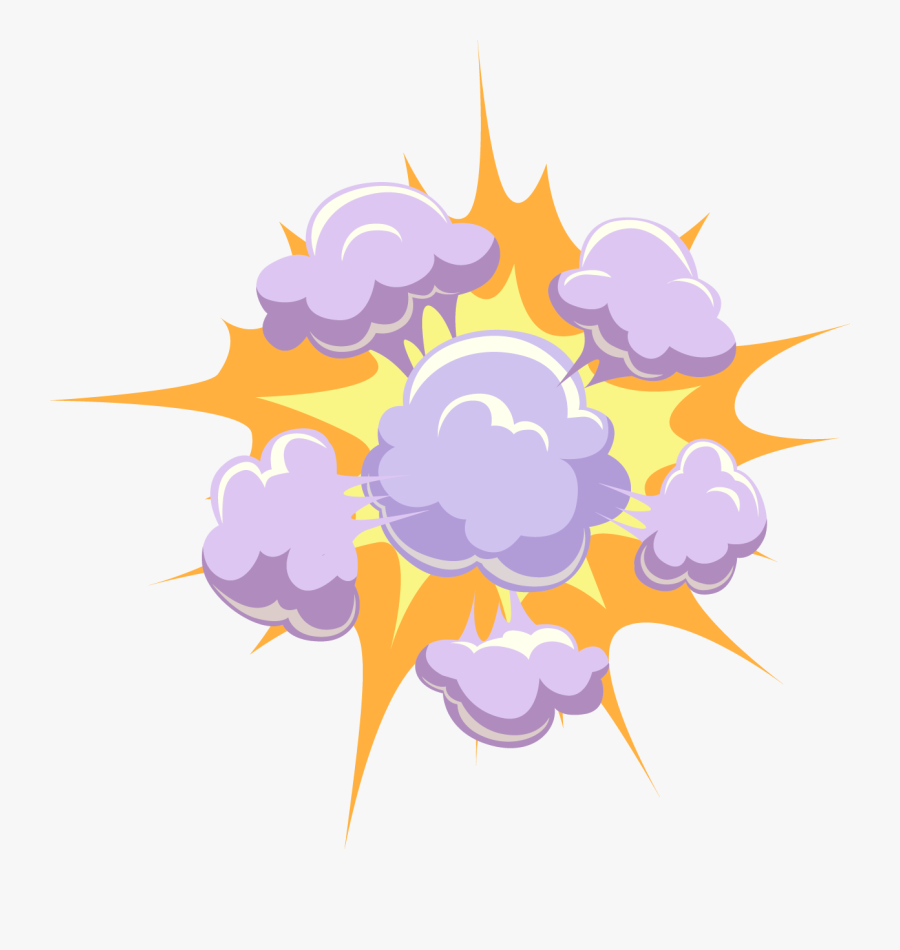 Explosion Euclidean Vector Bomb - Vector Explosion Blast, Transparent Clipart