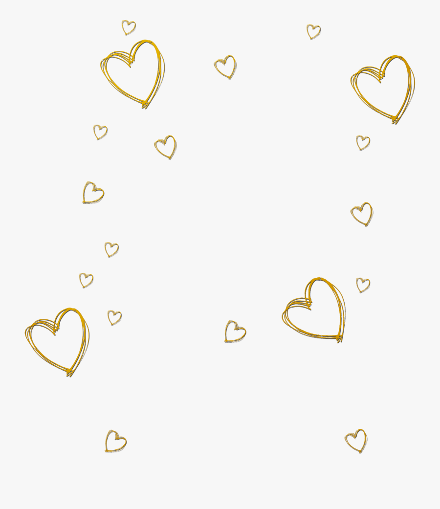 Hand Drawn Lines, Hearts, Hearts - Heart, Transparent Clipart