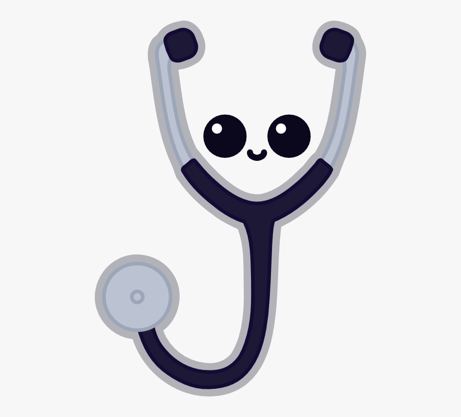 Transparent Stethoscope Cute - Kawaii Cute Stethoscope Png, Transparent Clipart