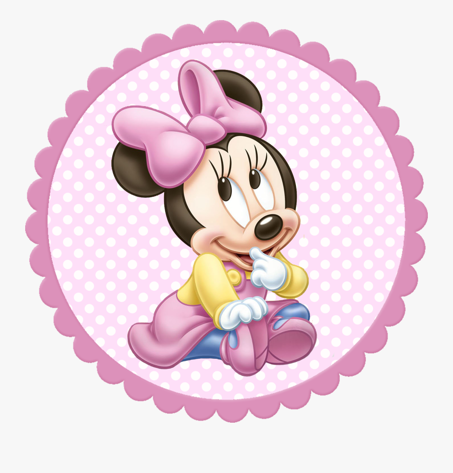 Baby Minnie Mouse Drawings - Pink Baby Minnie Mouse , Free Transparent