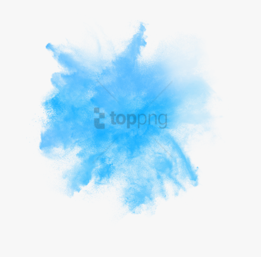 Blue Smoke Effect Png, Transparent Clipart