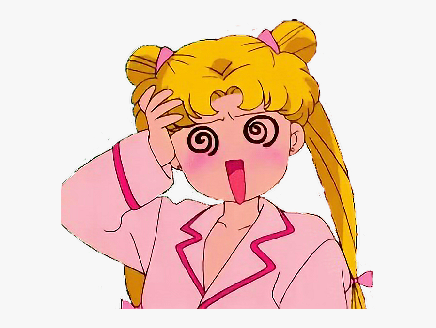 #sailor Moon🌙🐇🐱 #stickers #anime #animeboy #animegirls - Eyes Spinning Gif, Transparent Clipart