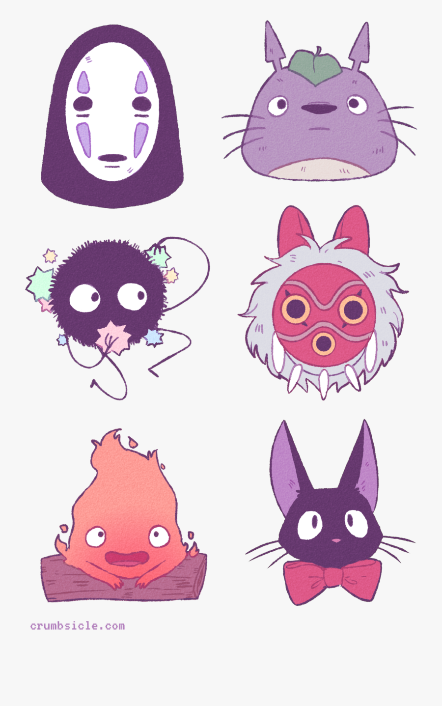 Https - //78 - Media - Tumblr - P8ph62mumx1tj3yyco1 - Studio Ghibli Chibi, Transparent Clipart