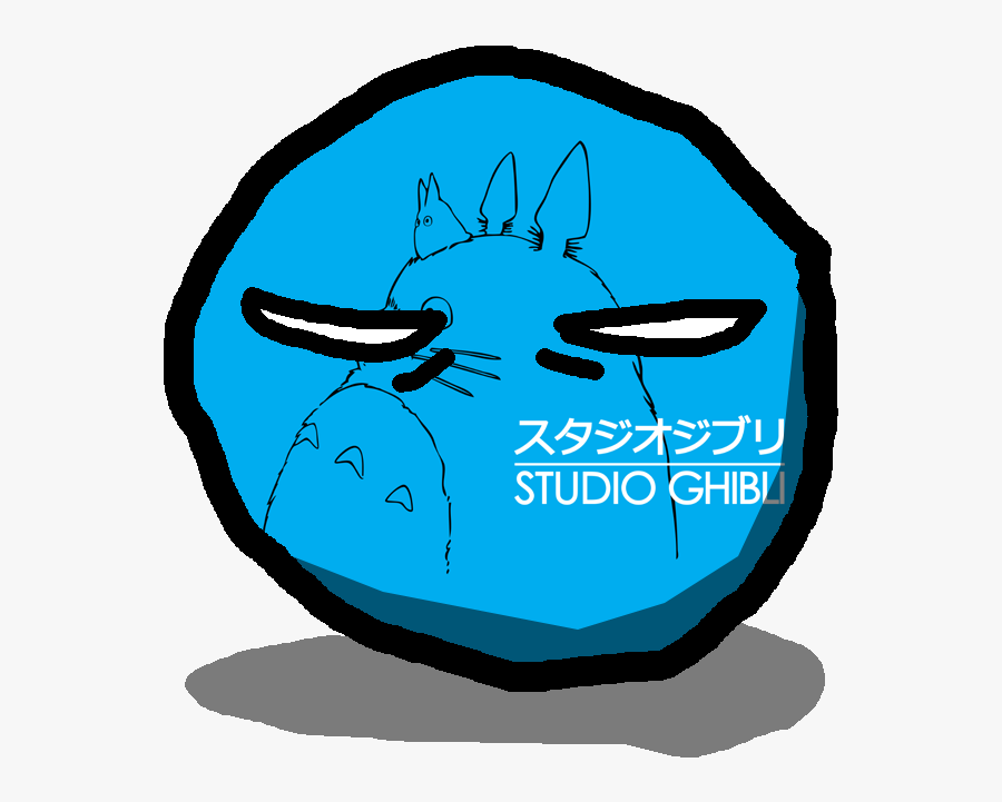 Company Polandball Wikia - Studio Ghibli Logo, Transparent Clipart