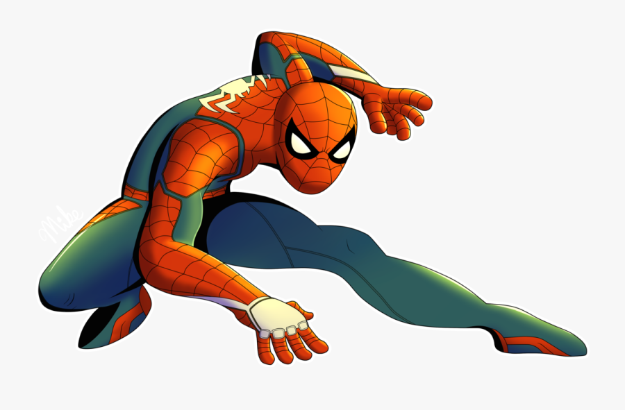 Ps4 Spider-man By Lucarioocarina - Draw The Amazing Spider Man, Transparent Clipart