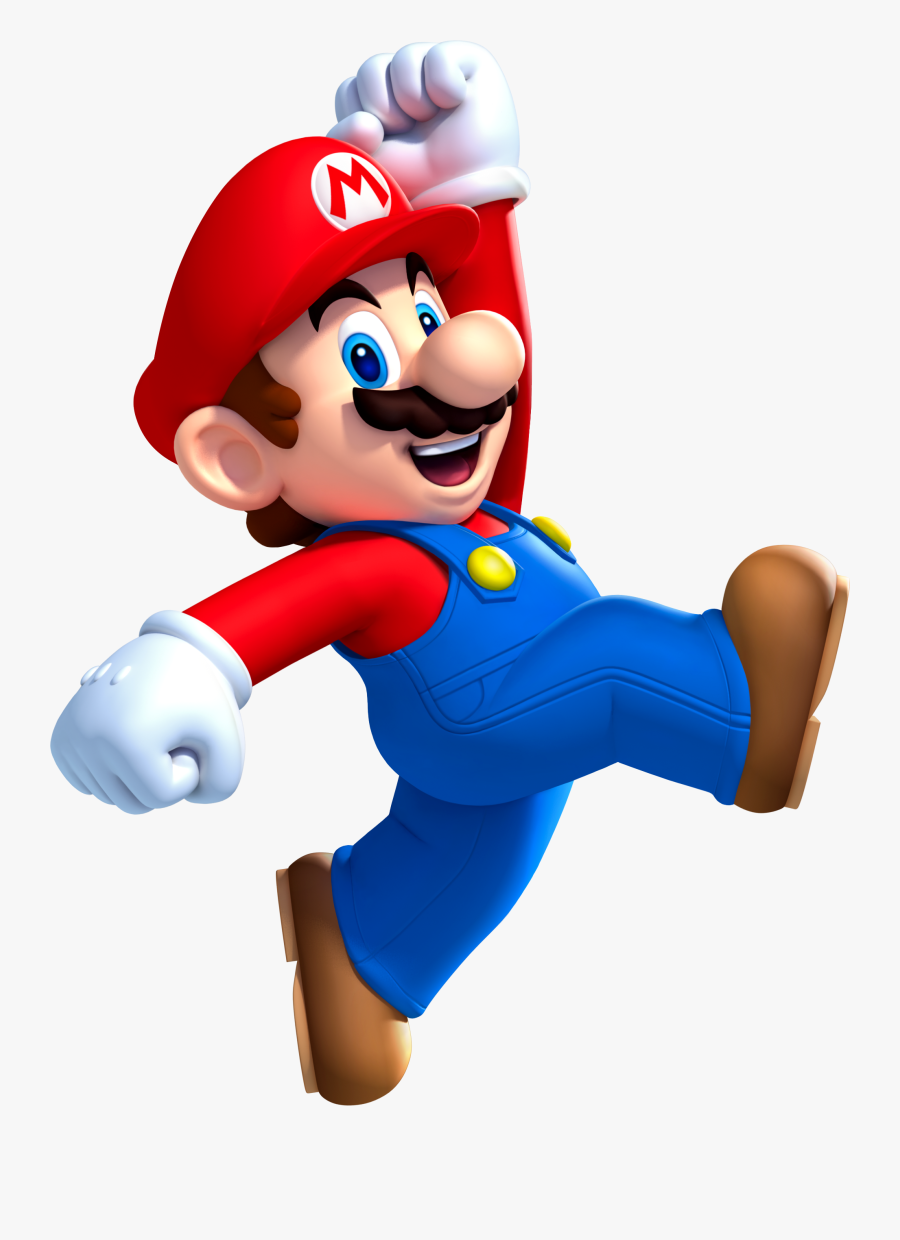 Mario Bros Clipart Super Jump - New Super Mario Bros U Mario , Free ...