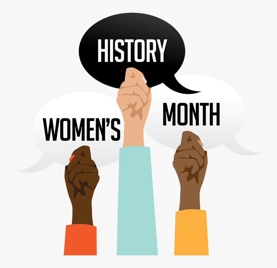 Women"s History Month Is Here We Want To Share Her - Women's History Month Design, Transparent Clipart