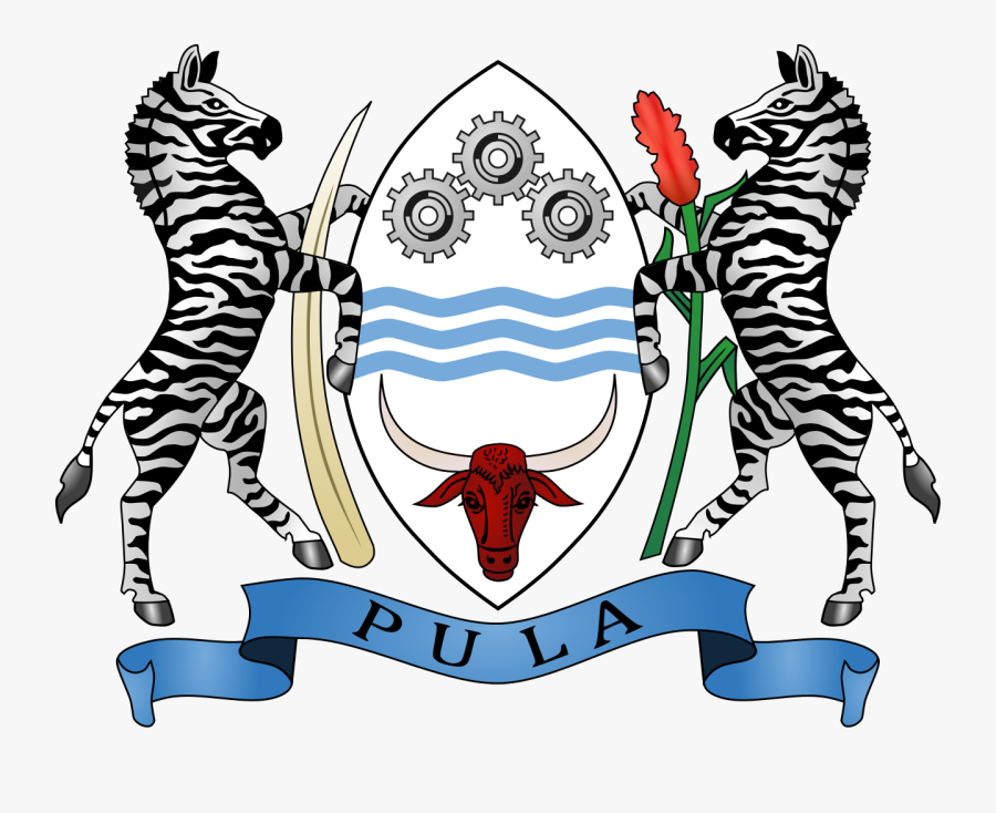 Human Rights In Botswana - Botswana Coat Of Arms, Transparent Clipart