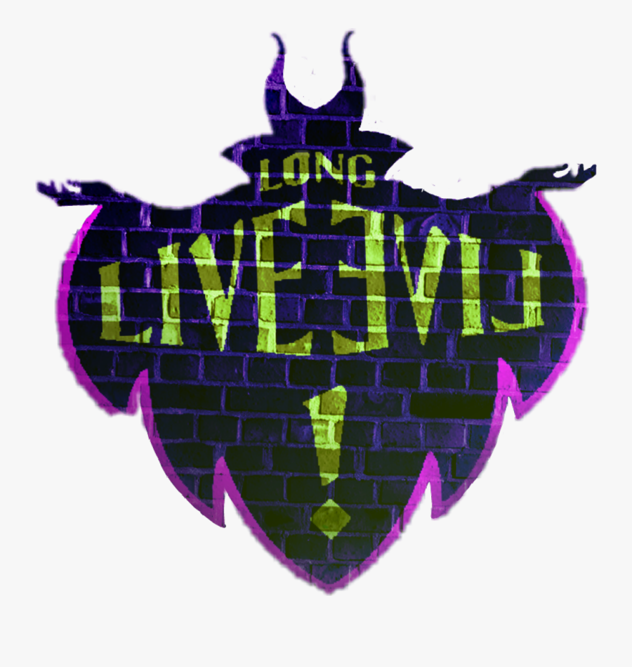 Lowest Advices Descendants How To Draw Mal"s Symbol - Long Live The (d)evil, Transparent Clipart