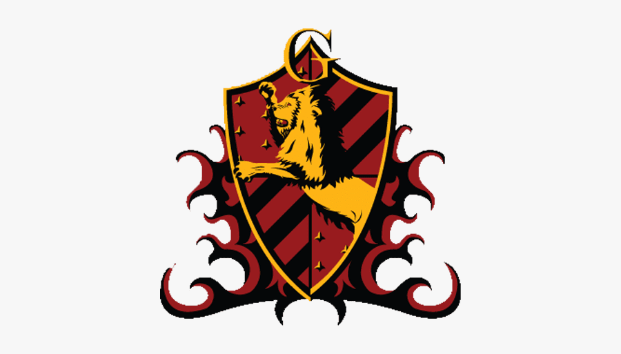 Gryffindor Icon For Harry Potter Party Packages Page - Hogwarts House Crests Png, Transparent Clipart