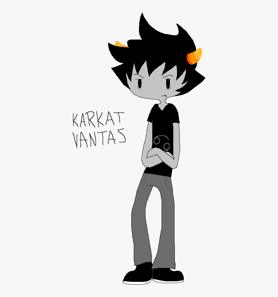 Transparent Homestuck Png - Karkat Homestuck Trolls, Transparent Clipart