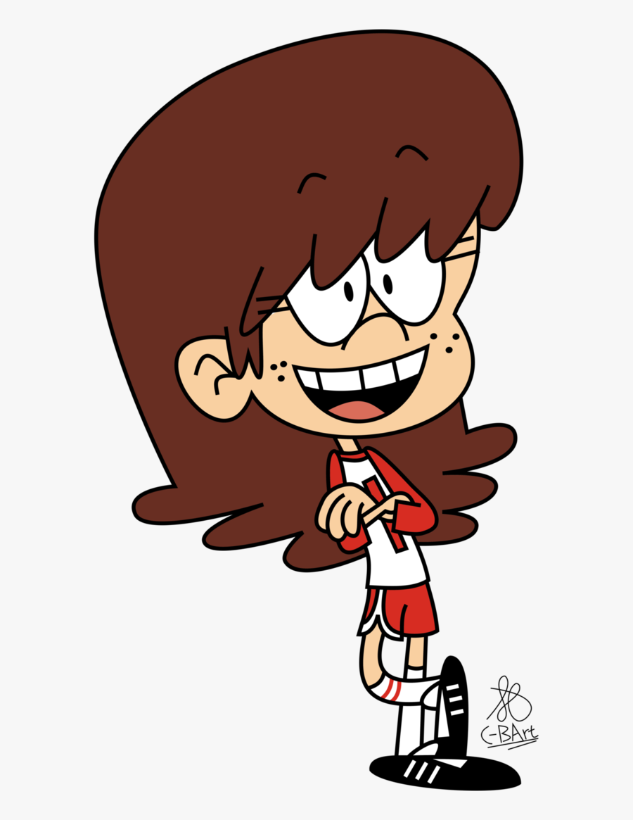 Lynn Loud With Her Hair Down By C-bart - St Patrick's Day 2010, Transparent Clipart