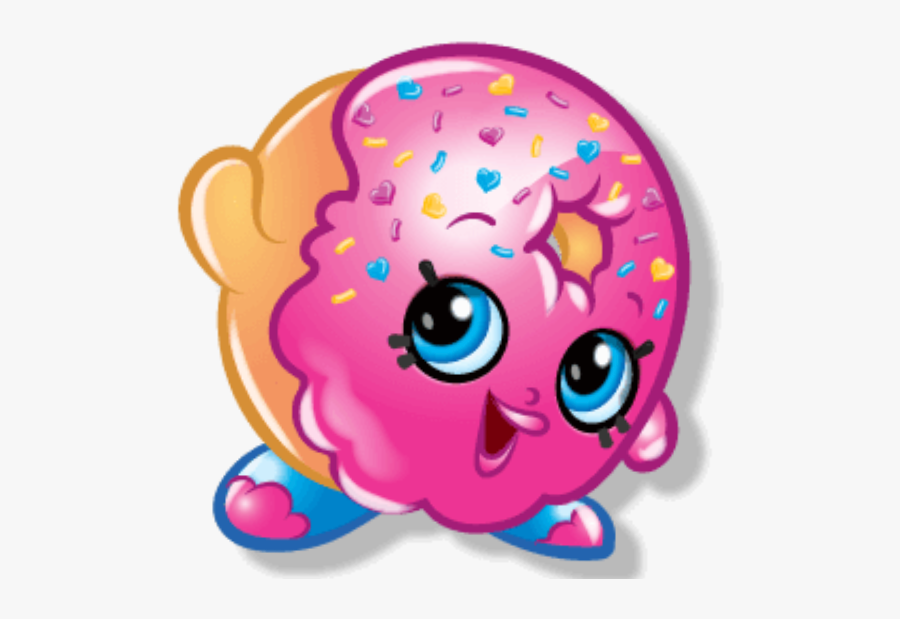 #delishdonut #shopkins #sweet #sprinkles #cute #4mygirls - Shopkins Donut, Transparent Clipart