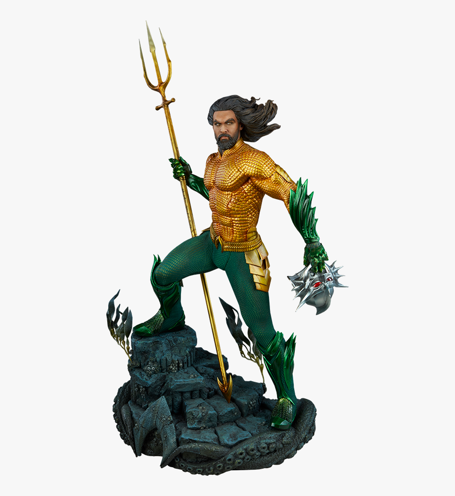 Sideshow Collectibles Aquaman Premium Format Figure - Dc Aquaman, Transparent Clipart