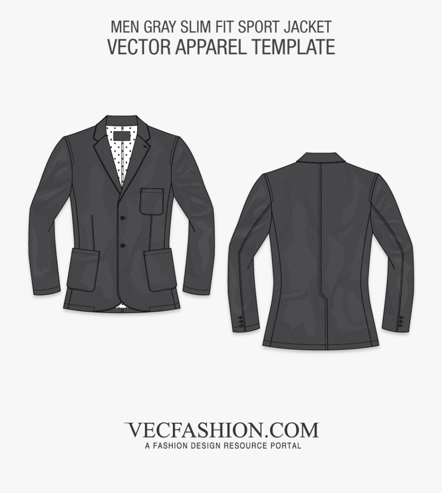 Vector Suit Tuxedo - Round Neck T Shirt Template, Transparent Clipart