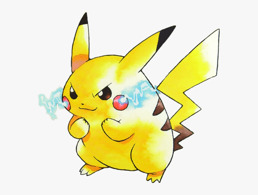 Pokemon Yellow Pikachu Art, Transparent Clipart