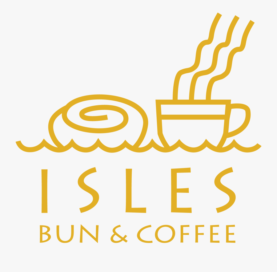Isles Bun And Coffee, Transparent Clipart