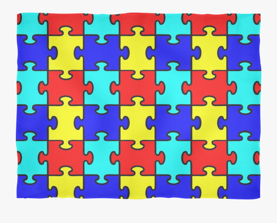 Autism Puzzle - Autism Puzzle Pieces Background , Free Transparent