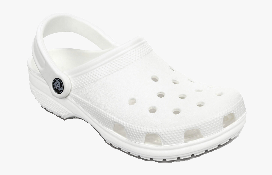 white crocs with stickers