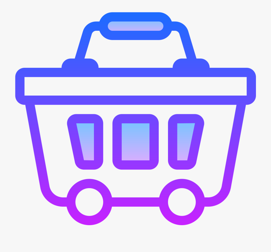 Shopping Basket Icon Png - Shopping Basket Png Icon, Transparent Clipart