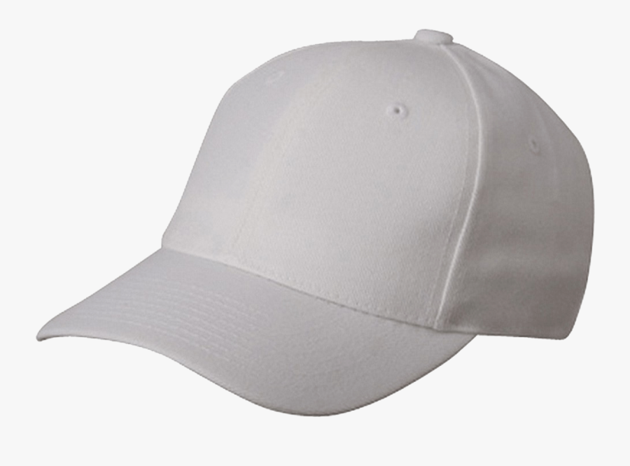 Baseball White Cap - Cap Hat Png, Transparent Clipart