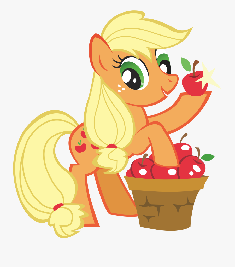 Transparent Honesty Clipart - Little Pony Apple Jack, Transparent Clipart