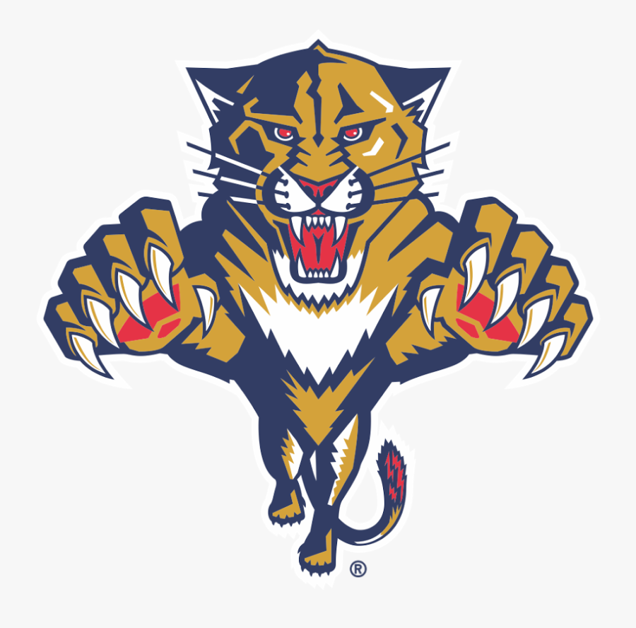 Florida Panthers Logo, Logo, Share - Florida Panthers 1996 Logo, Transparent Clipart