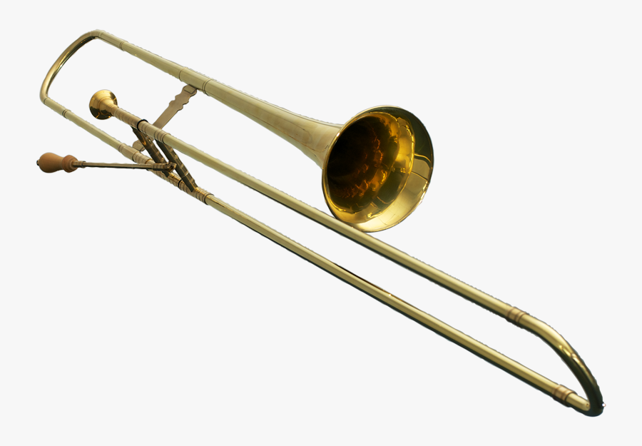 Types Of Trombone Sackbut Trumpet Mellophone - Classical Trombone, Transparent Clipart