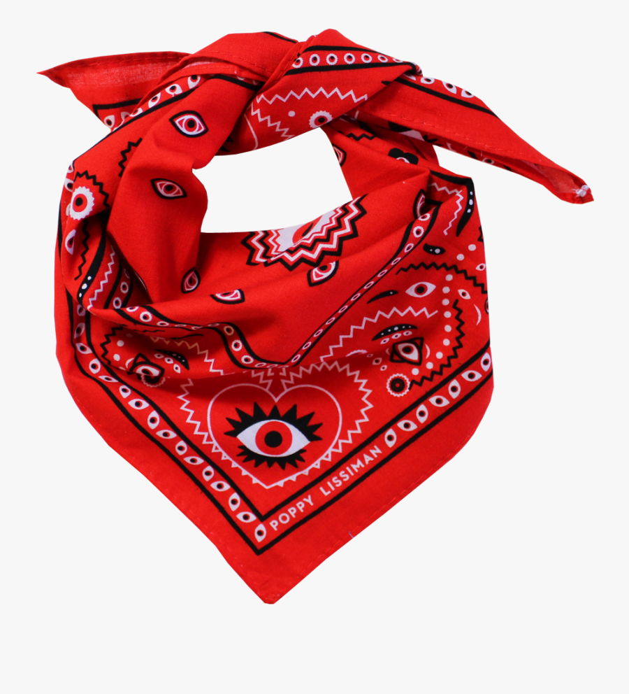 Transparent Background Red Bandana Png, Transparent Clipart