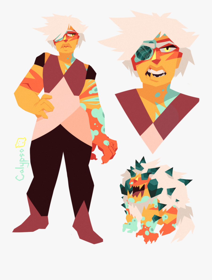 Steven Universe Jasper Reformed, Transparent Clipart