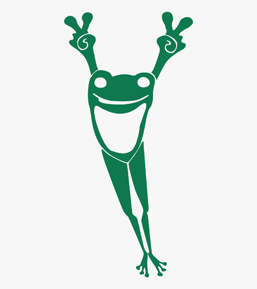 Vinyl Cutout Sticker - Frog Vinyl Cutouts, Transparent Clipart