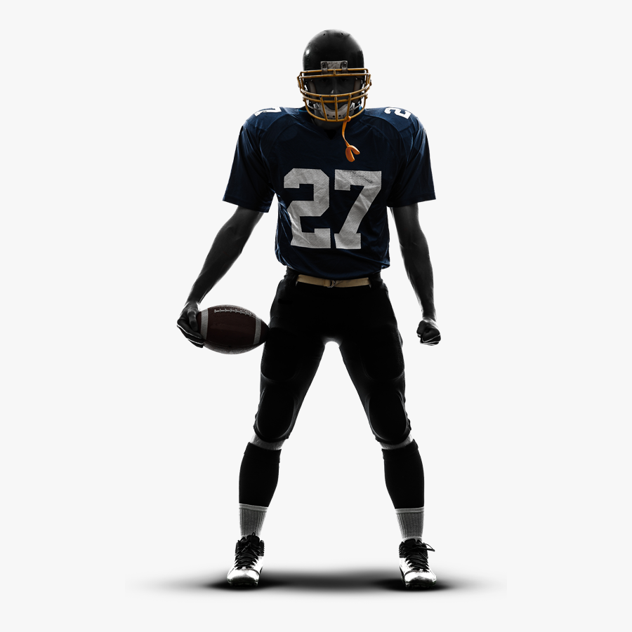 Transparent Sports Announcer Clipart - American Football Player Png, Transparent Clipart