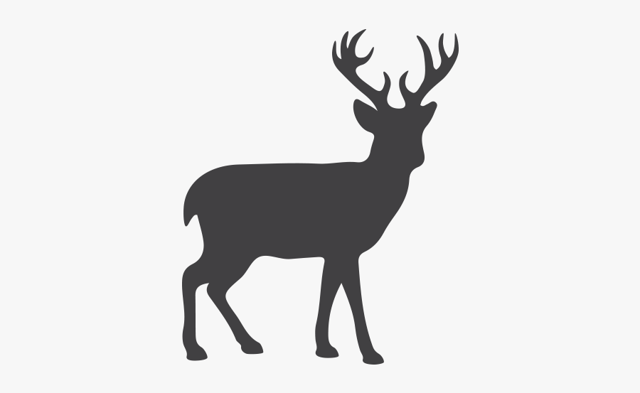 Reindeer Moose Silhouette Clip Art - Deer Paper Cut Out, Transparent Clipart