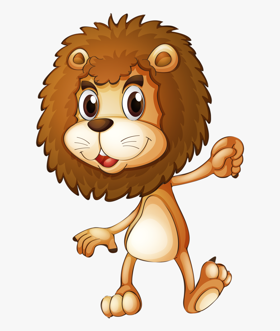 Lion Clipart Zoo Animal - รูป การ์ตูน Png สิงโต , Free Transparent ...