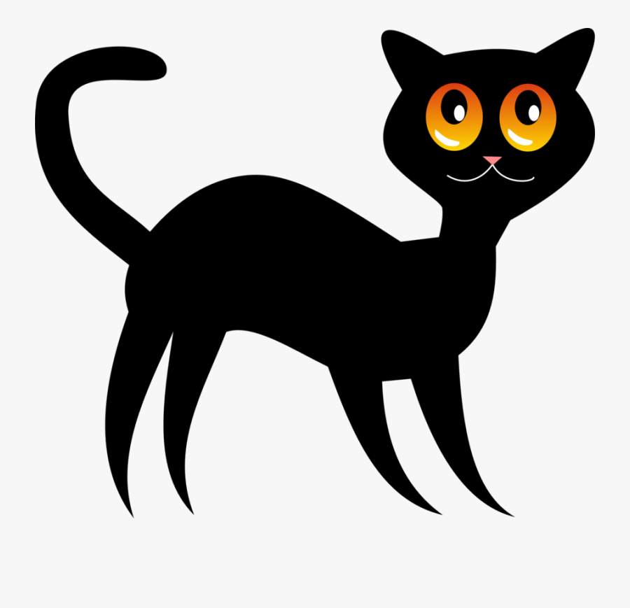Free Images Download Clip - Black Cat Clipart Png, Transparent Clipart