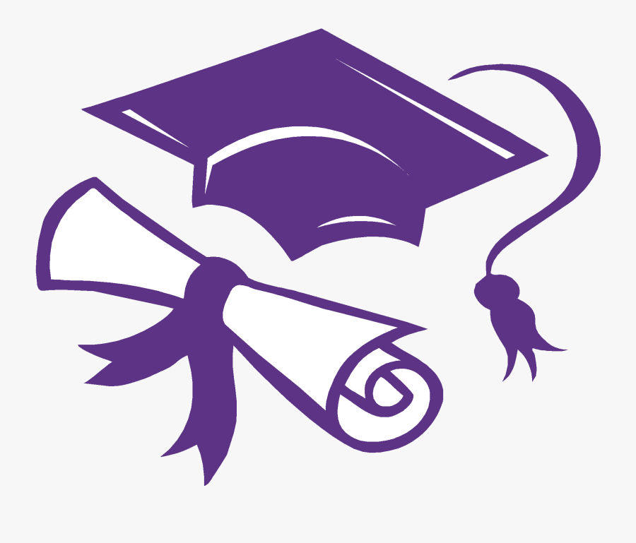 Download Clip Art Graduation Ceremony Openclipart Diploma Free - Purple Graduation Cap 2019 , Free ...