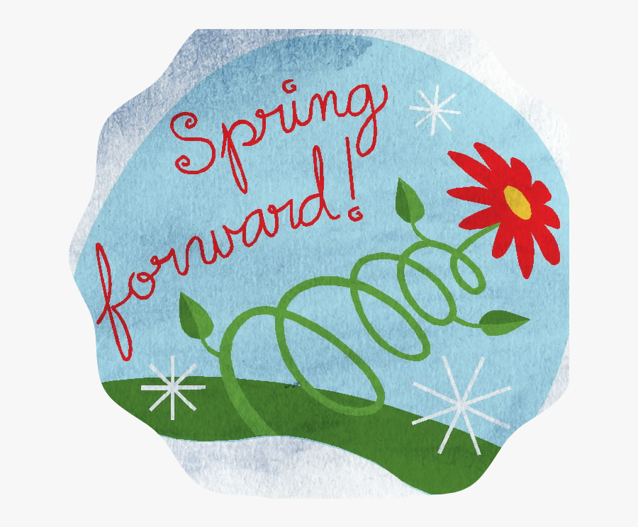 Daylight Savings Spring Forward, Transparent Clipart