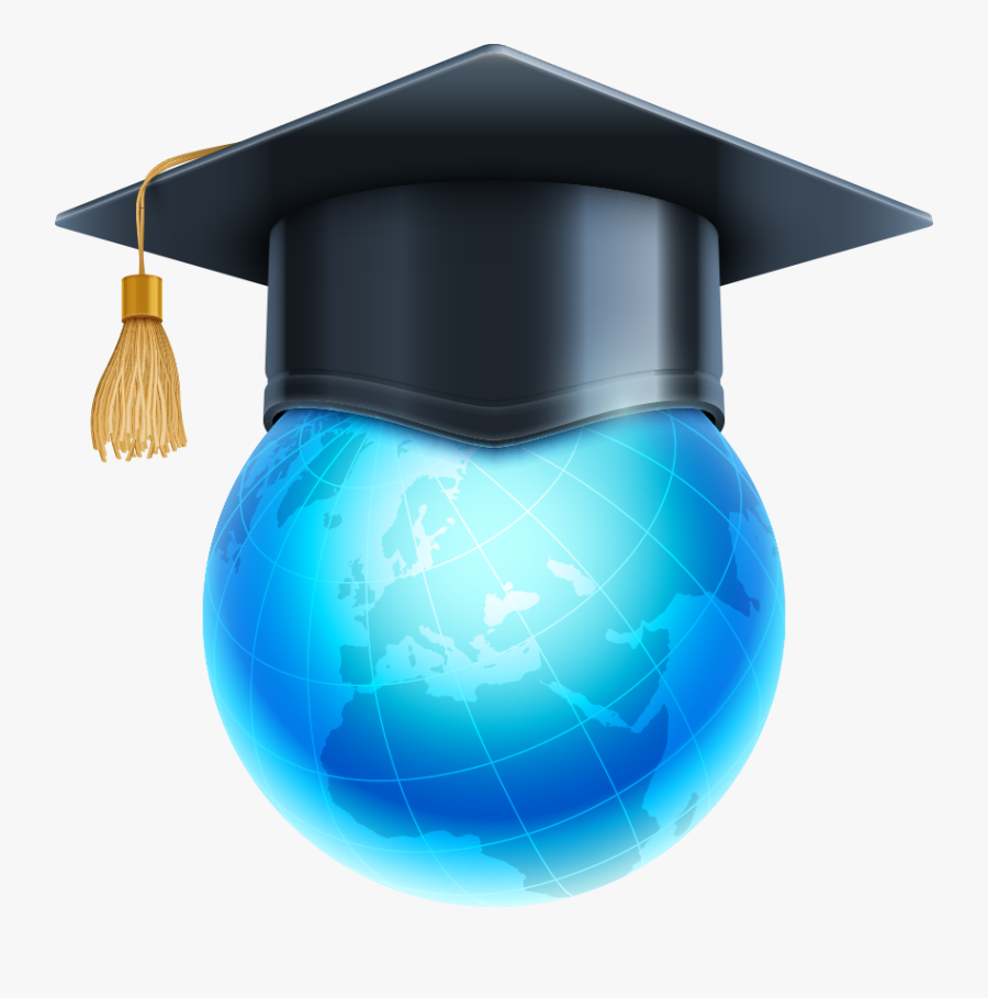 Graduation Hat And Scroll, Transparent Clipart