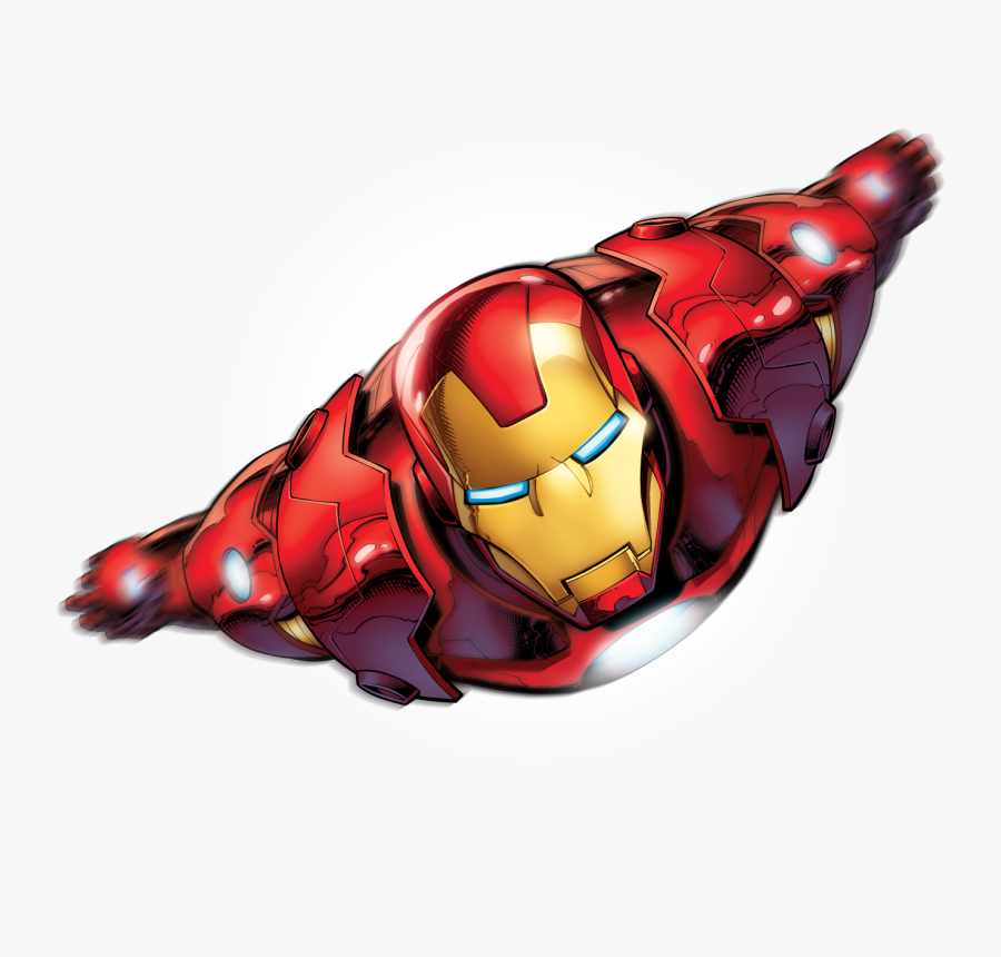 Iron Man - Iron Man Fly Ing, Transparent Clipart