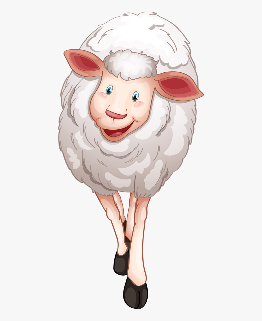 Pin By Illustrations Childrenbooks - Four Sheeps, Transparent Clipart