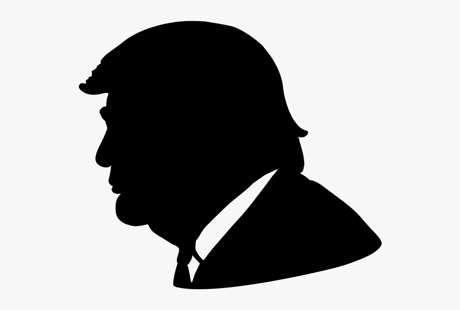 Trump Silhouette Clipart , Png Download - Transparent Trump Silhouette Png, Transparent Clipart