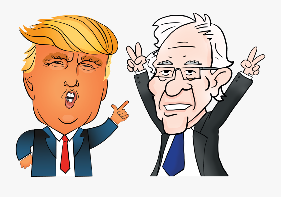 Clip Art Clipart Trump - Easy Cartoon Trump, Transparent Clipart