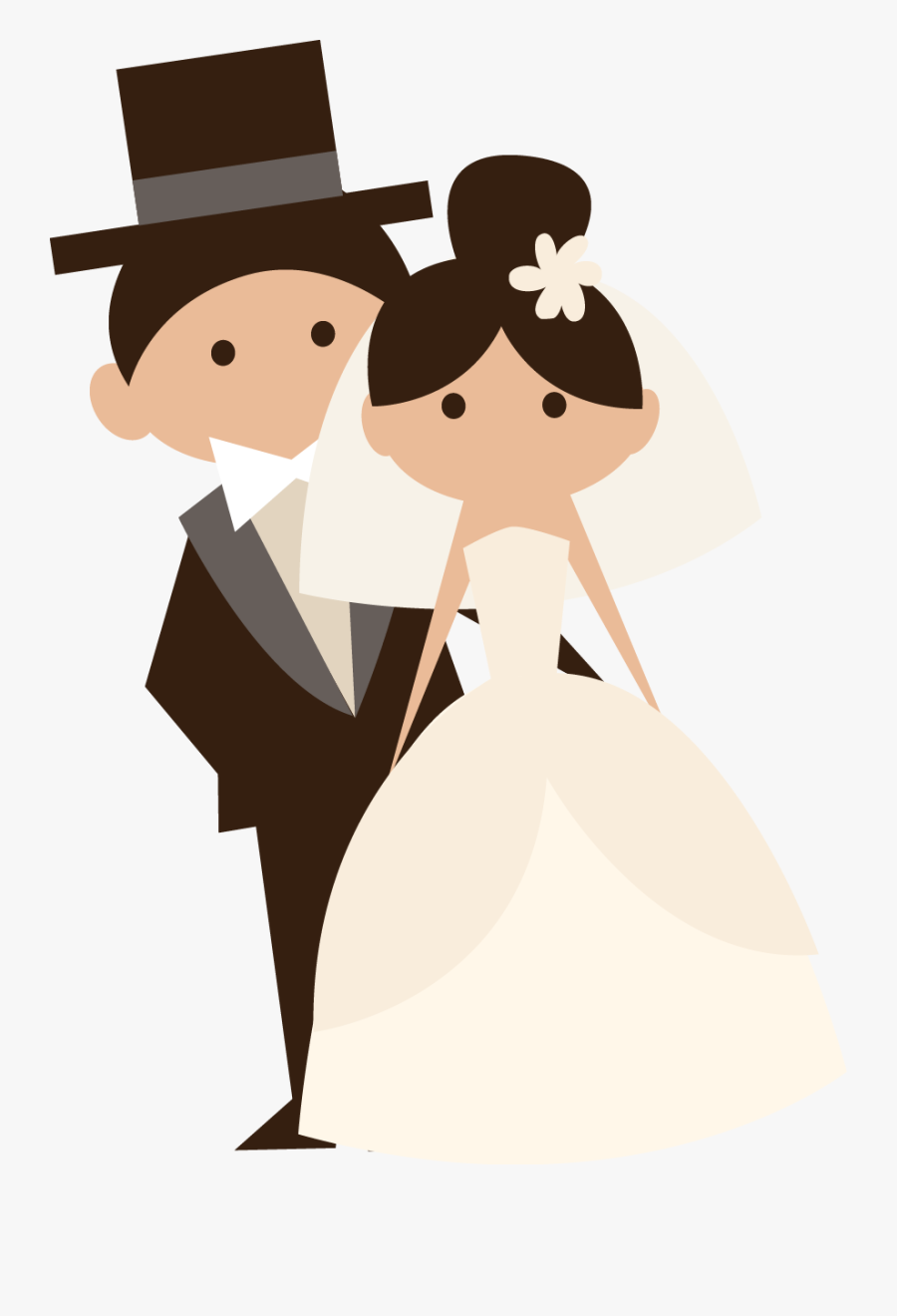 Clip Art Africana Events Leave A - Just Married Bride And Groom, Transparent Clipart